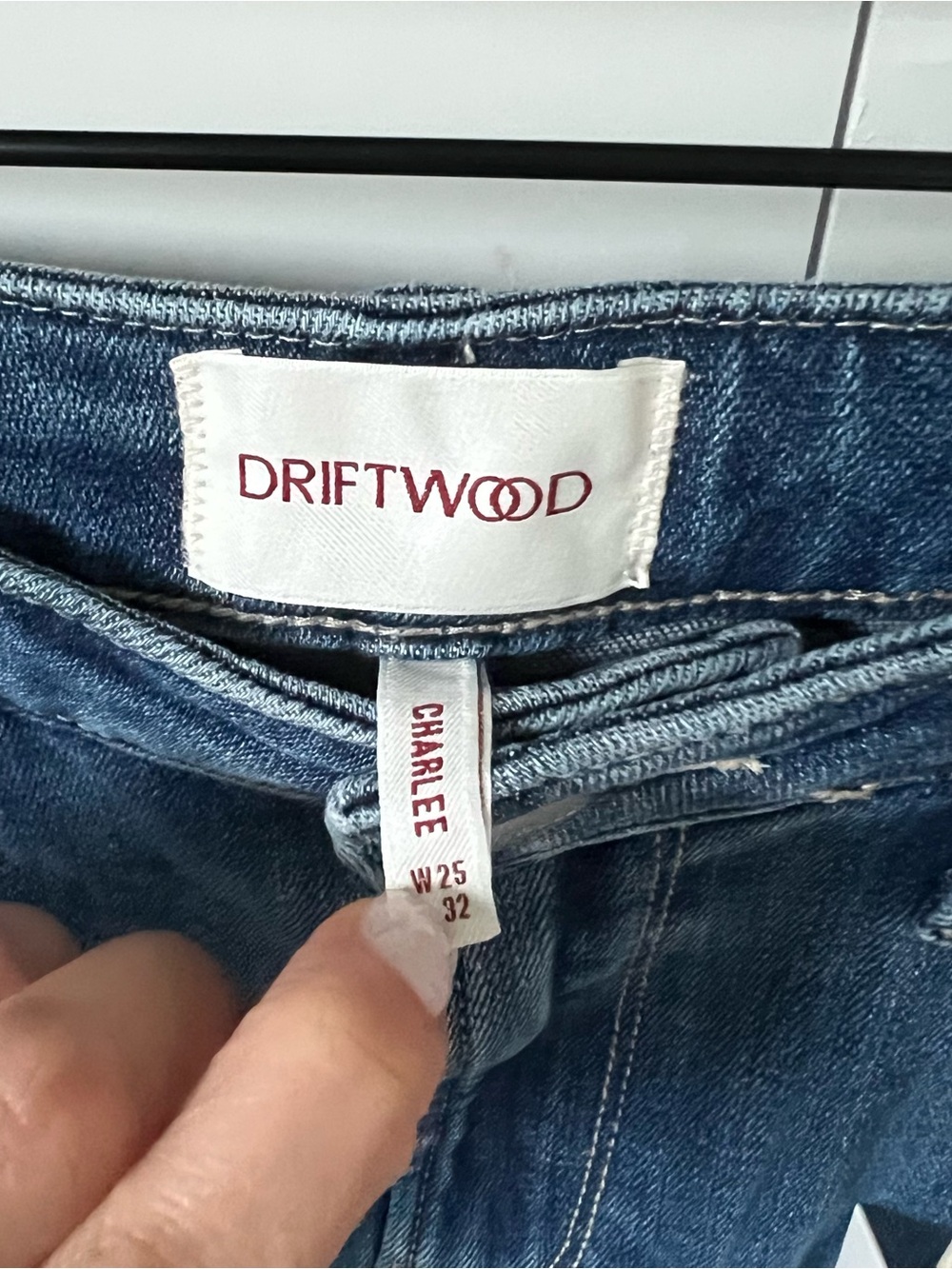 Driftwood Free People Charlee Rose Patchwork Jeans NWT - Picture 7 of 8